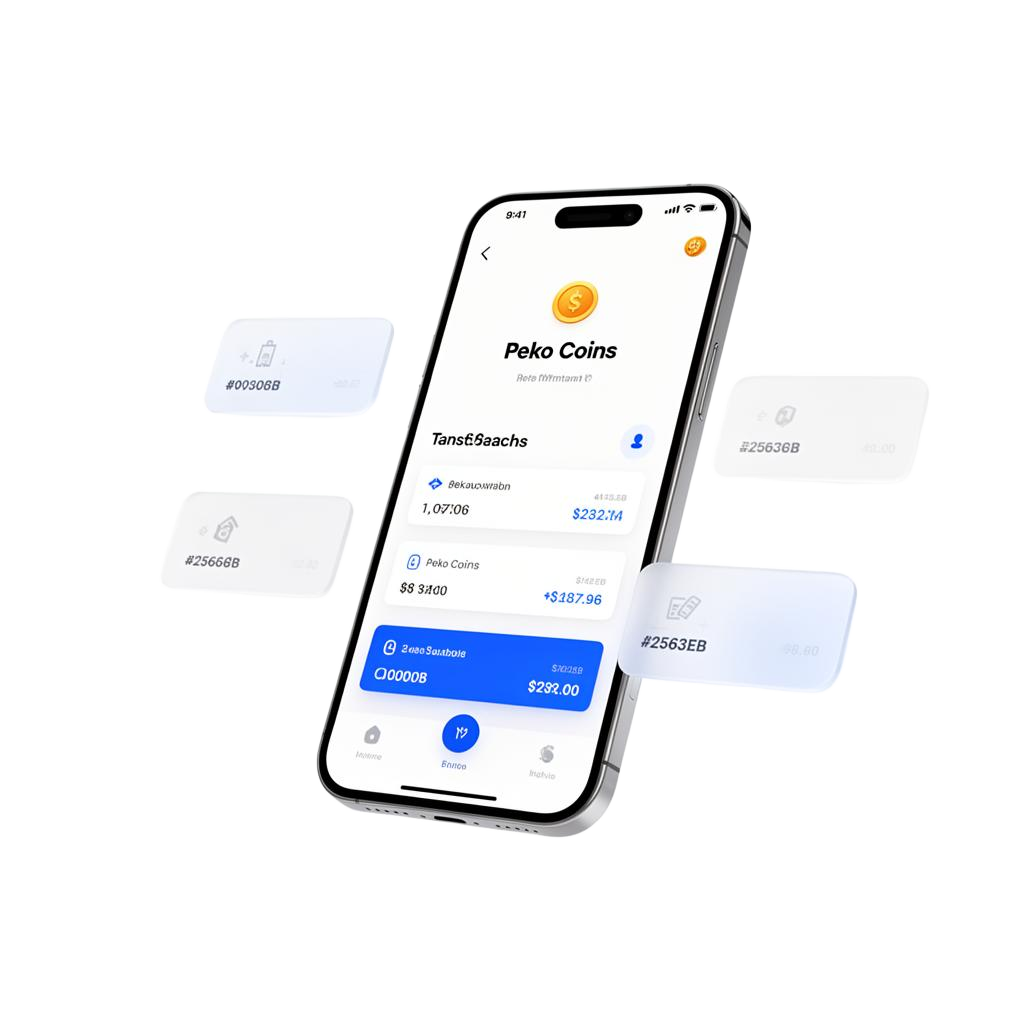 Peko Wallet mobile app